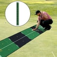 thumbnail image 1 of Golf Putt Mat Practice Mat Golf Golf Matting Putting Green Indoor para regalos de jardín para golfistas, 1 of 8