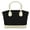 Black, variant on Vangoddy McKenna Women's Two Tone Tote Bag
