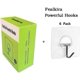 thumbnail image 5 of Kitchen Door Hooks Transparent Adhesive Waterproof Reusable Towel Wall Hooks, 5 of 5