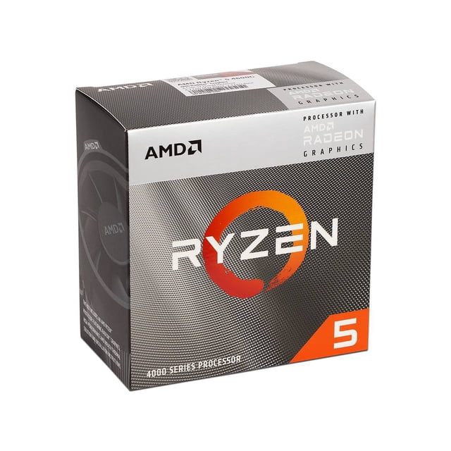 Procesador AMD Ryzen 5 4600G, 3.7 GHz (hasta 4.20 GHz), Socket AM4, Caché 8MB, Six-Core, 65W. AMD 100-100000147BOX