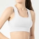 thumbnail image 4 of Ropa interior deportiva para mujer con cremallera en la parte delantera, ropa interior de yoga de alto impacto para entrenamiento, ropa interior acolchada inalámbrica de alto soporte, color, 4 of 5