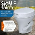 thumbnail image 3 of SEAFLO Standard Height RV Toilet with Sprayer Attachment, 3 of 5
