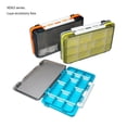thumbnail image 4 of LICEWO Waterproof Tackle Box Fishing Tackle Container Box Fishing Lures Organizers Box, 4 of 13