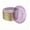 Purple, variant on 100 Pack Clear Plastic Plates For Wedding - 9 Inch Hammered Gold Rimmed Sturdy, Durable And Extra Heavy duty Gold Plastic Plates For Party - Bulk Disposable Plates For Weddings
