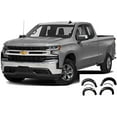 thumbnail image 2 of Black Horse FENDER FLARES RIVETED Style Black Compatible with 2019-2023 Chevrolet Silverado 1500 FF-CHSIL19-SM, 2 of 5