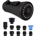 thumbnail image 1 of ORUYROP Pull Down Kitchen Faucet Head Replacement, 3-Function Kitchen Sink Spray Nozzle with 10 Adapters, Compatible with Moen, American Standard, Delta, Kohler Faucets, Oil-Rubbed Bronze, 1 of 7