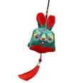 thumbnail image 1 of Conejo de dibujos animados Yuyangstore Muñeco de mascotas Colgante de muñeca de conejo Verde, 1 of 8