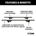 thumbnail image 2 of 53-3/8" Aluminum Universal Roof Rack Crossbars, 2 of 7