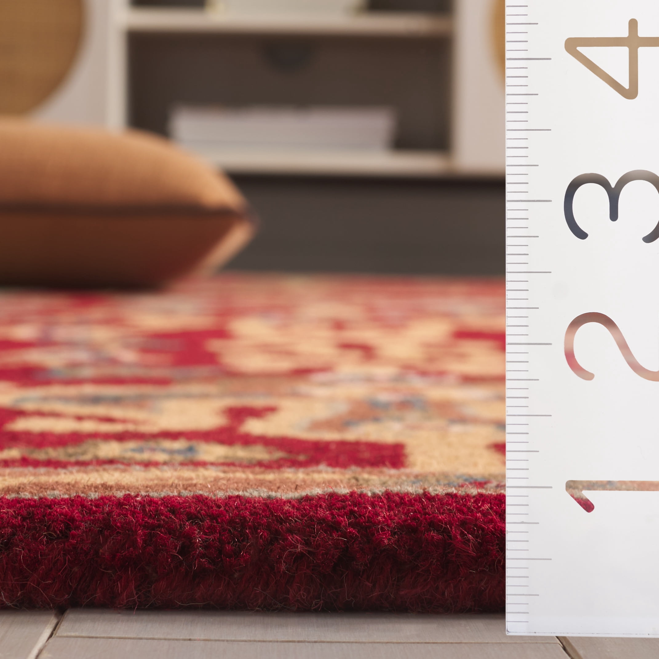 Safavieh Heritage Tanner Oriental Wool Runner Rug, Red, 2'3" x 14'