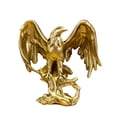 thumbnail image 4 of deevoka Eagle Resin Ornaments Statue Creative Spreading Wing Statue for Bookshelf, 4 of 9