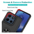 thumbnail image 5 of Rosebono Compatible With Motorola Moto G Stylus 2025 / Moto G Stylus 2026 Case, Hybrid Case With Adjustable Integrated Ring Kickstand (Black), 5 of 5