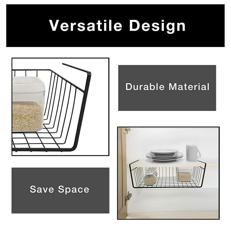 Smart Design Undershelf Storage Basket - Small - 12 x 5.5 inch