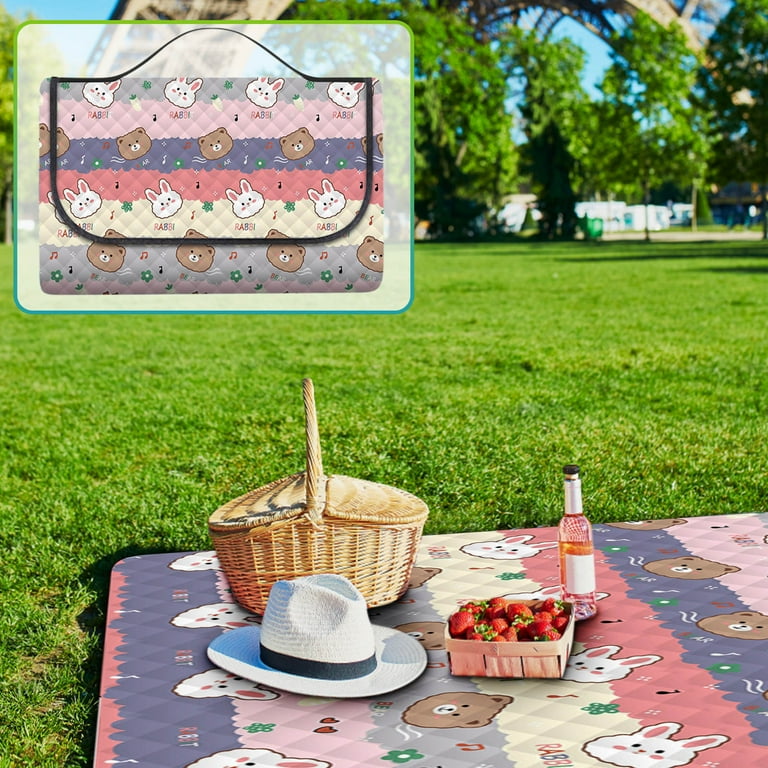 clearance!lulshou Outdoor Picnic Blanket, Foldable Waterproof Sand Mat,  Extra Large Picnic Blanket 78 X 59 Inches For Beach Camping Hiking Travel  Outdoor Family Concerts Throw Blanket - Walmart.com