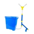 thumbnail image 2 of LOVIVER Manual Fertilizer Spreader Broadcast Spreader for Garden Ice Melt Vegetables, 2 of 8