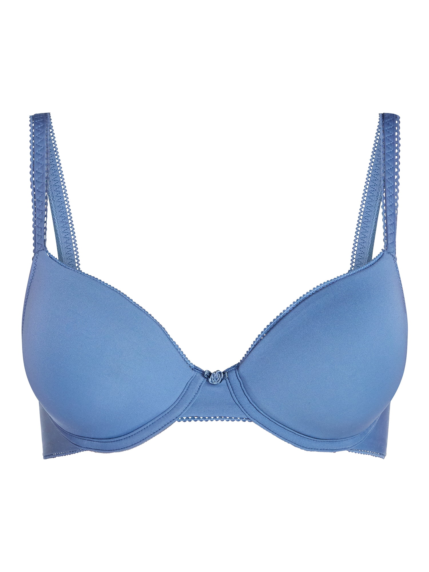 No Boundaries Micro Lightly Lined Demi T-Shirt Bra, Women's 32B-40DD