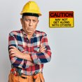 thumbnail image 6 of Caution May Not Get Along With Others Funny Metal Signs Office Dorm Room Decor, 6 of 7