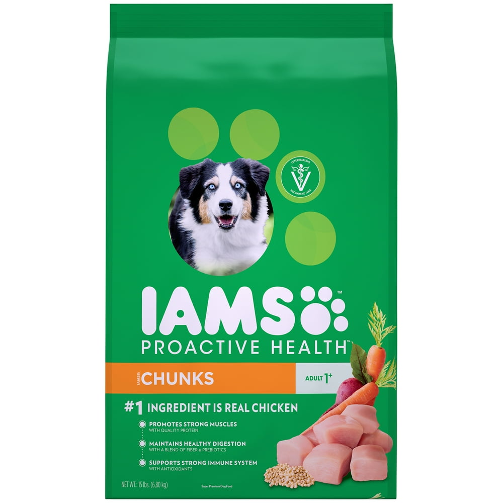 iams-proactive-health-adult-chunks-dry-dog-food-15-pounds-walmart-walmart
