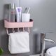 thumbnail image 1 of Nuevo estante de baño no perforado de acero inoxidable, colgante de llave detrás de la puerta, estante de almacenamiento montado en la pared, accesorios de baño, 1 of 3