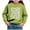 style-05 Green, variant on Gubotare Girls Sweatshirts Girls' Graphic Crewneck Sweatshirt Cute Long Sleeve Drop Shoulder Pullover Tops Size 2T 3T (Pink,2-3 Years)