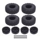 thumbnail image 2 of RC Wheel and Hub Set, Fit Precise Plastic Ligero RC Bunt Juego Para SCX24 1/18, 2 of 7