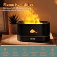 thumbnail image 3 of Amdohai Flame Humidifier Aroma Diffuser Ultrasonic Air Humidifier with 3 Flame Color Auto-Off Protection Mute USB Powered for Home Office Yoga, 3 of 8