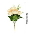 thumbnail image 3 of xaoyunyn Realistic Artificial Flower Bouquet for Home and Office Decor Stable,Environmentally Friendly,Tactile Details,Suit for All Occasions, 3 of 6