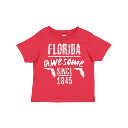 

Inktastic Florida- Awesome Since 1845 Gift Toddler Boy or Toddler Girl T-Shirt