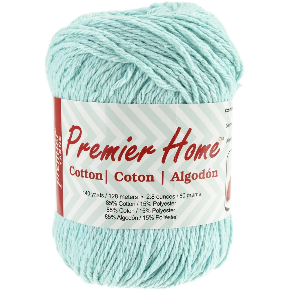 Home Cotton Yarn SolidPastel Blue