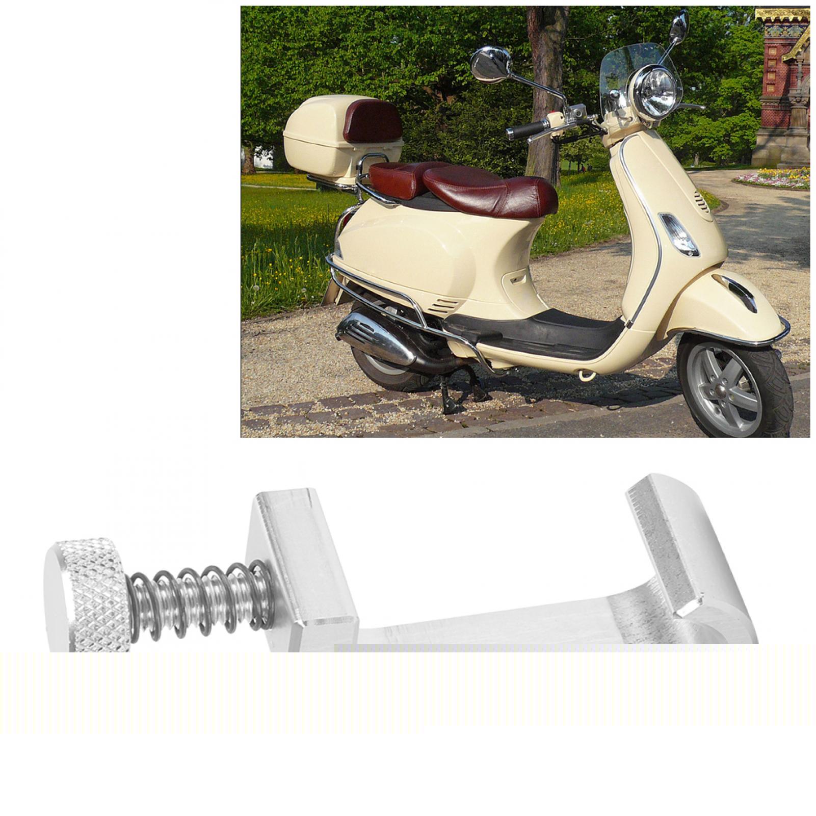 thumbnail image 3 of Rear Rack Hook，Motorcycle Rear Rack Luggage Carrier Aluminum Alloy Hook Hanger Fits For  GTS 250 300, 3 of 8