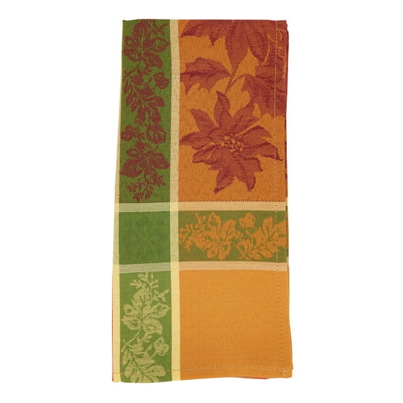 Saro Lifestyle Fall Foliage Jacquard Napkin (Set of 4)
