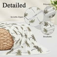 thumbnail image 3 of Palm Trees Pillow Covers 24"x36", Green Botanical Summer Tropical Plants Soft Brushed Microfiber Breathable Throw Pillow Covers, Decorative Pillowcase with Zipper for Couch Sofa Bedroom Living Room, 3 of 9