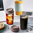 thumbnail image 4 of 1 Portable Car Thermal Cooling Simple Stainless Steel Mug Portable Car, 4 of 5