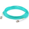 thumbnail image 3 of AddOn 25m Laser-Optomized Multi-Mode fiber (LOMM) Duplex LC/LC OM4 Aqua Patch Cable, 3 of 4
