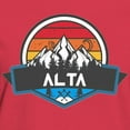 thumbnail image 3 of CafePress - Alta Alta Utah T Shirt - Women's Traditional Fit Dark T-Shirt, 3 of 4