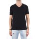 thumbnail image 1 of Camiseta A|X Armani Exchange Basic Pima con cuello en V para hombre, color negro, 1 of 8