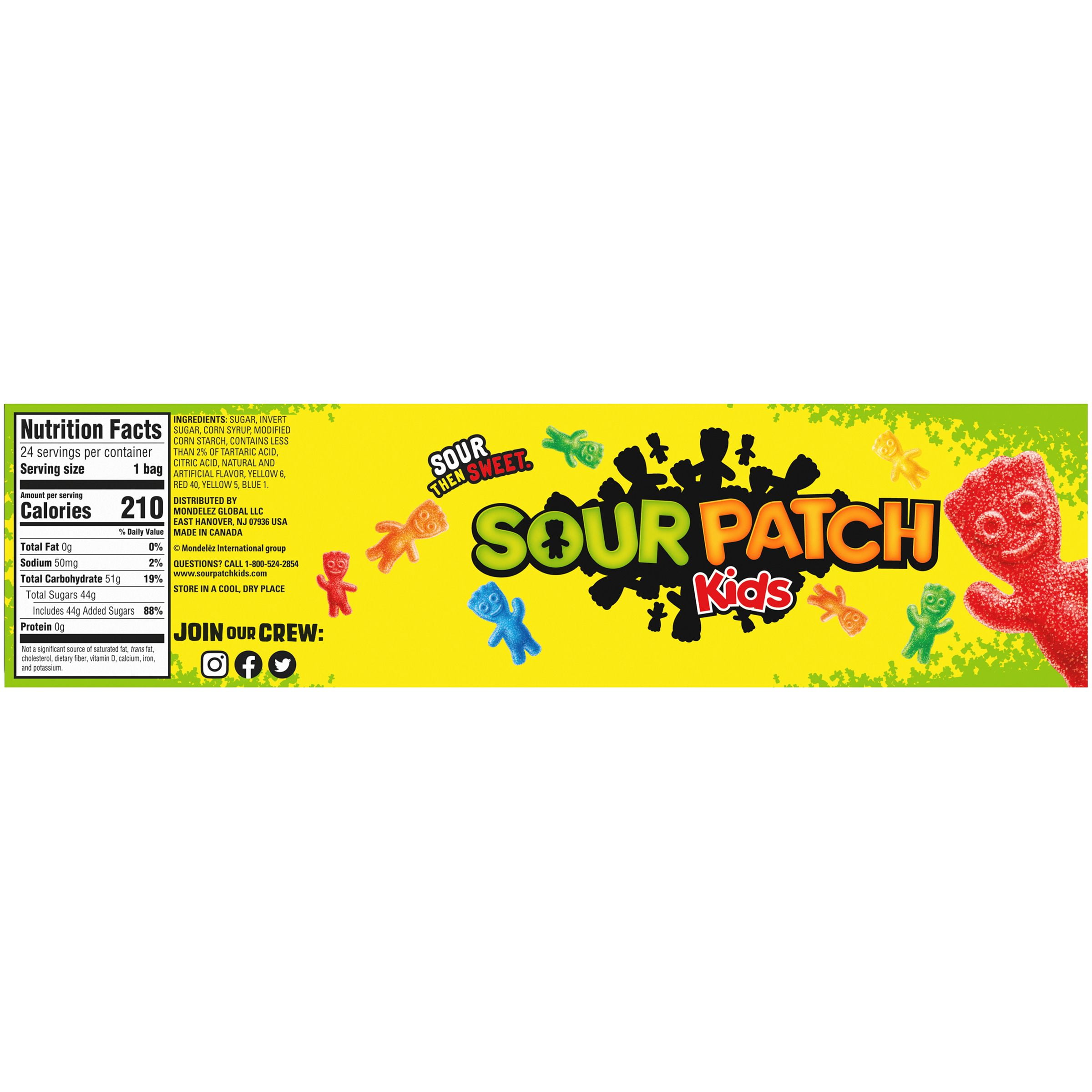 Sour Patch Kids Assorted Gummy Candy 2 oz 12/Pack (304-00006)