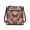Butterfly Floral Pattern, variant on Tutolipy Hummingbird Floral Art Crossbody Bag, Waterproof Women's Shoulder Bag PU Leather Durable Zipper Closure Purse Satchel for Travel Dating