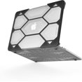 thumbnail image 1 of Funda IBENZER HexPact MacBook PRO 13 Touchbar NG A2159 A1706 A1708 A1989 Transparente Negro iBenzer A2159 A1706 A1708 A1989, 1 of 7