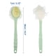 thumbnail image 4 of 2 cepillos de espalda para ducha, cepillo corporal con cerdas y lufa, cepillo corporal de ducha con mango largo para baño exfoliante de piel para hombres y mujeres, verde, 4 of 7