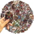 thumbnail image 2 of Adhesivos decorativos japoneses para tatuajes, 50 unidades, Creative Transparent Ed, 2 of 2