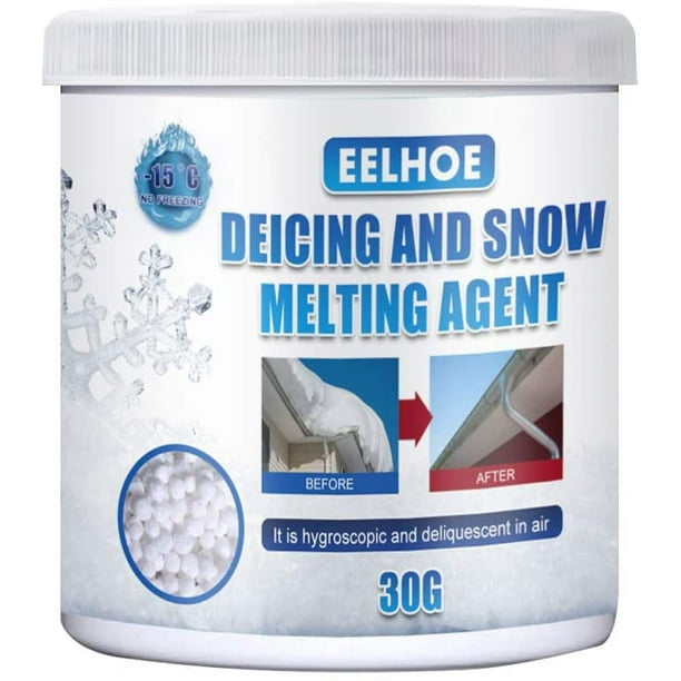 Ice Melt Salt, Safe Melting of Ice, Fast Acting Snow Melting, Ice Snow