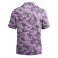 thumbnail image 5 of Mfakffe Men's Polo Shirts Summer Casual Golf Tshirts Big and Tall Short Sleeve Lapel Collar Tees Business Cotton Tops (Light Purple, 2XL), 5 of 5