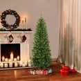 thumbnail image 2 of Pre-Lit 4' Carson Pine Artificial Christmas Tree with 70 Lights, Green, 2 of 4