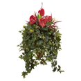 thumbnail image 1 of Nearly Natural 6911 Panier Suspendu Anthurium Mixte, 1 of 3