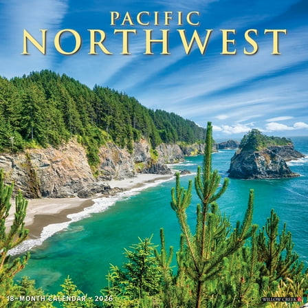 Pacific Northwest 2026 Wall Calendar, (Paperback)