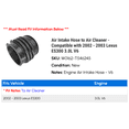 thumbnail image 2 of Air Intake Hose to Air Cleaner - Compatible with 2002 - 2003 ES300 3.0L V6, 2 of 2