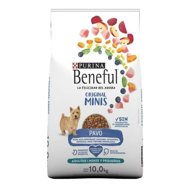 Alimento Para Perro Beneful Original Minis Adulto Pavo 10 kg
