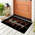 thumbnail image 2 of Miwamany Halloween Ghost Doormat, 15.7x23.6in Non-Slip Entry Rug with Welcome Lettering, Spooky Front Door Mat for Indoor Outdoor Porch Patio Fall Decor, 2 of 3