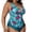 E^390312BB, variant on AHMOMEI Plus Size Two Piece Tankini Swimsuits for Women Tummy Control Women's Swimwear High Waisted Women Two Piece Swimsuit