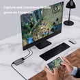 thumbnail image 3 of ezcap Video Capture,Tv Box Loop Out 1080p Box In And Mic In Box Computer Usb3.2 Audio Capture Box Play Tv Video Capture Link U3 Video Computer Console Support Mic Out 1080p Audio Video 1080pBox, 3 of 6